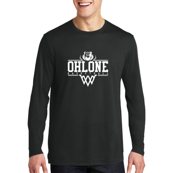 Ohlone Basketball Long Sleeve PosiCharge Competitor Cotton Touch Tee Thumbnail