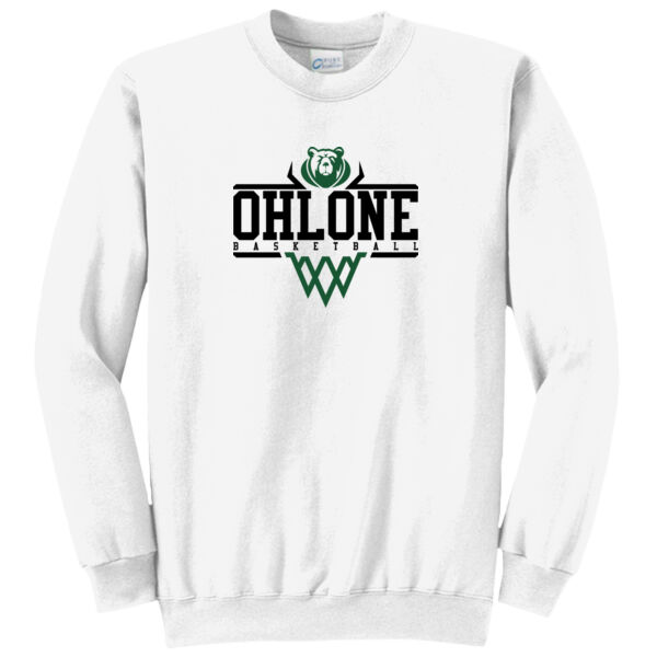 Ohlone Basketball Core Fleece Crewneck Sweatshirt Thumbnail