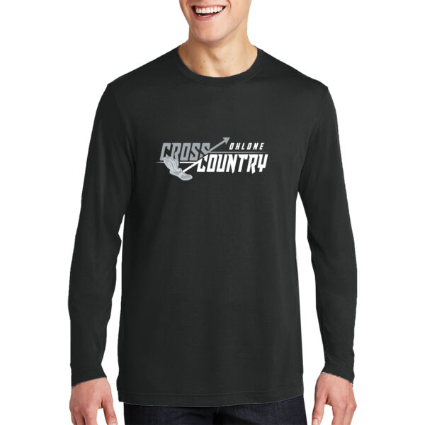 Ohlone Cross Country Long Sleeve PosiCharge Competitor Cotton Touch Tee Thumbnail
