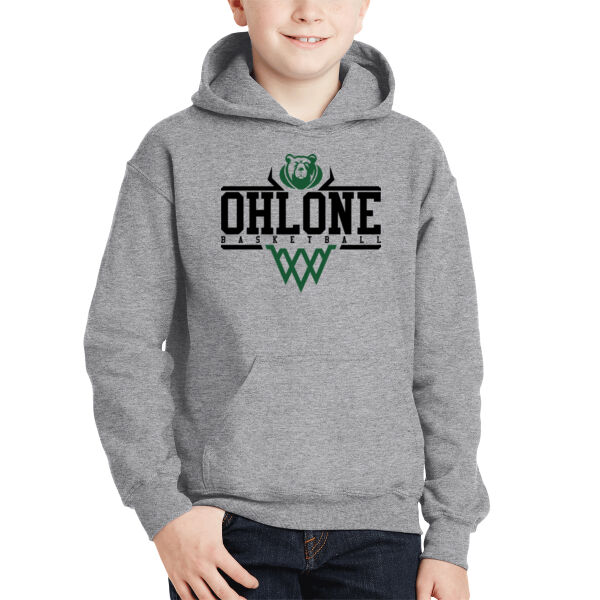 Ohlone Basketball Youth Heavy Blend Hooded Sweatshirt Thumbnail
