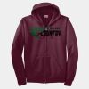 EcoSmart ® Full Zip Hooded Sweatshirt Thumbnail